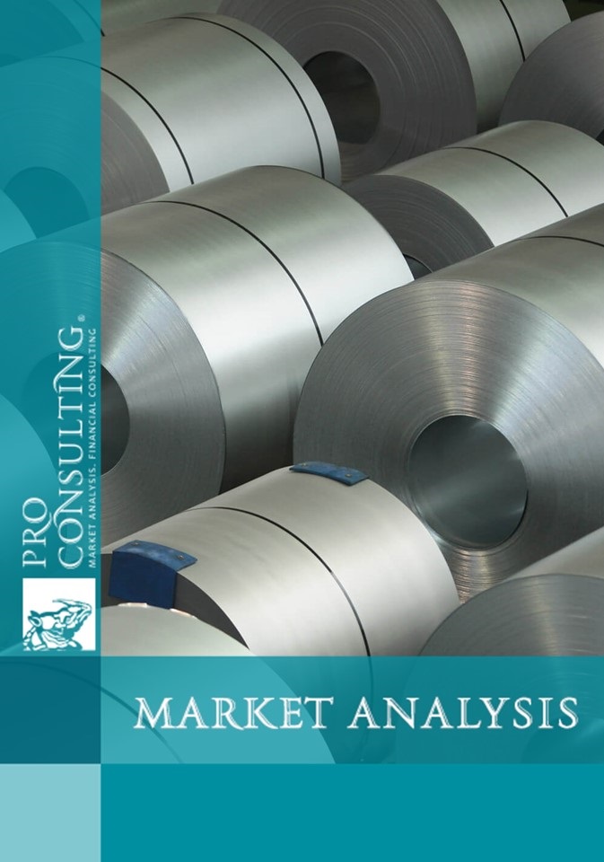 Market research of hot dip galvanized steel coil coated in Ukraine. 2011